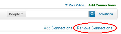 Remove LinkedIn Connection